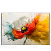Led Wandbild Mohnblume Im Farbnebel Querformat Produktvorschau Frontal