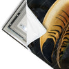 Led Wandbild Monstera Und Tukan Gold Hochformat Materialvorschau
