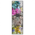 Led Wandbild Mops Blumen Schmal Produktvorschau Frontal