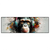 Led Wandbild Musikalischer Affe Panorama Produktvorschau Frontal