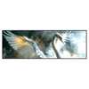 Led Wandbild Mystischer Schwan Im Nebel Panorama Produktvorschau Frontal
