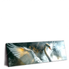 Led Wandbild Mystischer Schwan Im Nebel Panorama Produktvorschau Seitlich