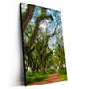 Led Wandbild Mystischer Wald Hochformat Produktvorschau Seitlich
