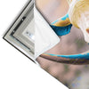 Led Wandbild Nashorn Farben Der Wildness Hochformat Materialvorschau