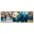 Led Wandbild Nashorn Farben Der Wildness Panorama Produktvorschau Frontal