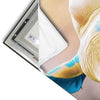 Led Wandbild Nashorn Farben Der Wildness Schmal Materialvorschau