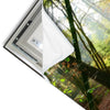Led Wandbild Natuerlicher Wald Hochformat Materialvorschau