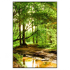 Led Wandbild Natur Pur Der Wald Hochformat Produktvorschau Frontal