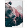 Led Wandbild Natur Und Braunbaer Hochformat Produktvorschau Frontal