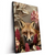 Led Wandbild Naturbild Fuchs Und Blumen Hochformat Produktvorschau Seitlich