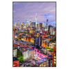 Led Wandbild New York Skyline Hochformat Produktvorschau Frontal
