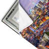 Led Wandbild New York Skyline Quadrat Materialvorschau