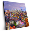 Led Wandbild New York Skyline Quadrat Produktvorschau Seitlich