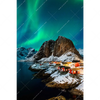 Led Wandbild Nordlichter Hochformat Motivvorschau