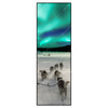 Led Wandbild Nordlichter Und Schlittenhunde Schmal Produktvorschau Frontal