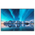 Led Wandbild Nordlichter Und Schneebedeckte Berge Querformat Produktvorschau Frontal