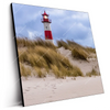 Led Wandbild Nordsee Leuchtturm Quadrat Produktvorschau Seitlich