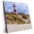 Led Wandbild Nordsee Leuchtturm Quadrat Produktvorschau Seitlich