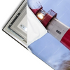 Led Wandbild Nordsee Leuchtturm Schmal Materialvorschau