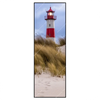 Led Wandbild Nordsee Leuchtturm Schmal Produktvorschau Frontal