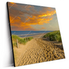Led Wandbild Nordseekueste Quadrat Produktvorschau Seitlich