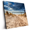Led Wandbild Nordseekueste Wolken Quadrat Produktvorschau Seitlich