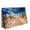 Led Wandbild Nordseekueste Wolken Querformat Produktvorschau Seitlich