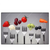 Led Wandbild Obst Gemuese Auf Gabeln Querformat Produktvorschau Frontal