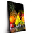 Led Wandbild Obst In Spritzendem Wasser Hochformat Produktvorschau Seitlich