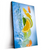 Led Wandbild Obst Unter Wasser Hochformat Produktvorschau Seitlich