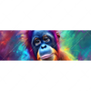 Led Wandbild Orang Utan In Regenbogenfarben Panorama Motivvorschau