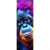 Led Wandbild Orang Utan In Regenbogenfarben Schmal Motivvorschau