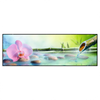 Led Wandbild Orchidee Im Japanischer Brunnen Panorama Produktvorschau Frontal