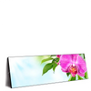 Led Wandbild Orchidee Wassertropfen Panorama Produktvorschau Seitlich