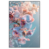 Led Wandbild Orchideenblueten In Pastell Hochformat Produktvorschau Frontal