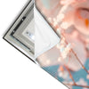 Led Wandbild Orchideenblueten In Pastell Panorama Materialvorschau