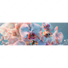 Led Wandbild Orchideenblueten In Pastell Panorama Motivvorschau