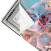 Led Wandbild Orchideenblueten In Pastell Quadrat Materialvorschau