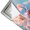 Led Wandbild Orchideenblueten In Pastell Querformat Materialvorschau