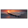Led Wandbild Ostsee Sonnenuntergang Panorama Produktvorschau Frontal