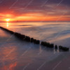 Led Wandbild Ostsee Sonnenuntergang Quadrat Motivvorschau