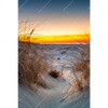 Led Wandbild Ostseestrand Bei Sonnenuntergang Hochformat Motivvorschau