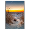 Led Wandbild Ostseestrand Bei Sonnenuntergang Hochformat Produktvorschau Frontal
