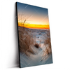 Led Wandbild Ostseestrand Bei Sonnenuntergang Hochformat Produktvorschau Seitlich