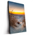 Led Wandbild Ostseestrand Bei Sonnenuntergang Hochformat Produktvorschau Seitlich