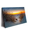 Led Wandbild Ostseestrand Bei Sonnenuntergang Querformat Produktvorschau Seitlich