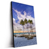 Led Wandbild Palmen Auf Insel Hochformat Produktvorschau Seitlich