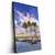 Led Wandbild Palmen Auf Insel Hochformat Produktvorschau Seitlich