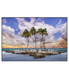 Led Wandbild Palmen Auf Insel Querformat Produktvorschau Frontal