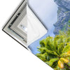 Led Wandbild Palmen Berg Auf Insel Hochformat Materialvorschau